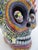 Late 20th Century Alfonso Castillo Orta Flaming Fire Skull Day of Dead Mexican Folk Pottery For Sale - Image 5 of 12