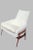 MCM High Barrel Back Lounge Chair by Fairfield Chair Co. Newly Reupholstered Mid-century modern high back barrel lounge...