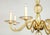 Eight-Arm Amber-Colored Murano Glass Chandelier For Sale - Image 4 of 10