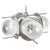 Vintage Space Age Chandelier, 1970s For Sale - Image 6 of 6