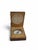 Charming portable sundial crafted in engraved wood, dating from the 19th century. This compact timekeeping instrument...