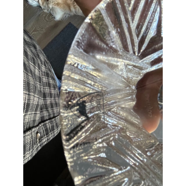 Orrefors Orrefors Kosta Boda, Sweden Icy Ljuslykya Crystal Votive Holder - Martti Rytkonen For Sale - Image 4 of 4
