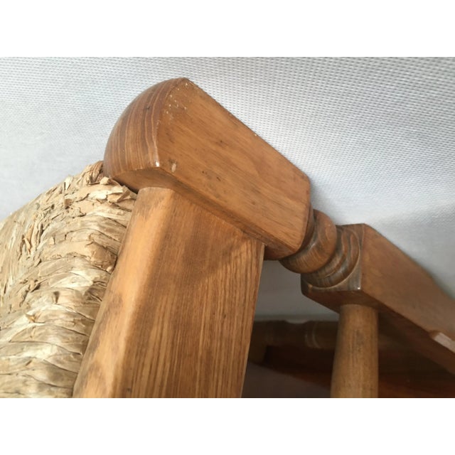 Straw Stool, Germany, 1980s For Sale - Image 13 of 18