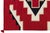 6x9 Handmade Modern Navajo Style Wool Rug - Vibrant Red Geometric Design For Sale In New York - Image 6 of 10