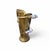 Antique Dutch Brass Umbrella Stand with Delft Blue Ceramic Handles, Netherlands, 1890 For Sale - Image 9 of 18