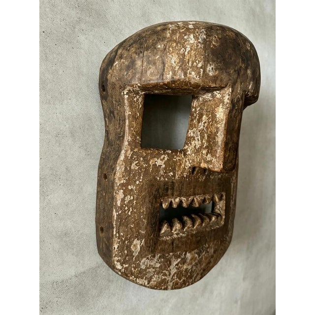 Wood Vintage Kumu Divination Mask, D.R. Congo, 1920s For Sale - Image 7 of 10