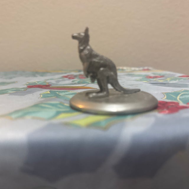 Introduce a touch of mid-century charm or eclectic style to your shelving with this fine vintage solid pewter miniature...