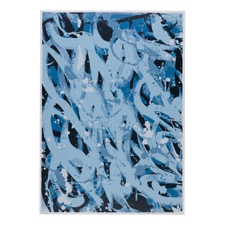 Jonone, Blue Horizons, Screen Print For Sale