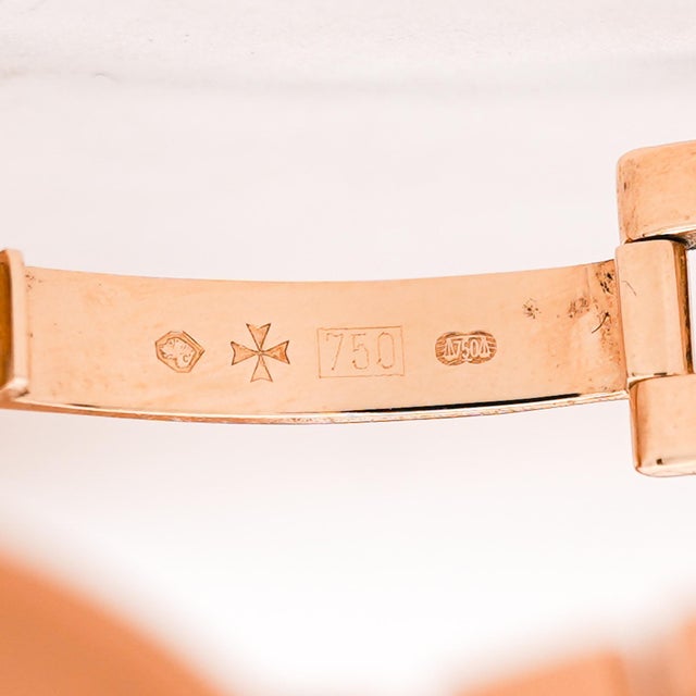 Vacheron Constantin Sovereign 18k Rose Gold 32mm Watch For Sale In Miami - Image 6 of 11