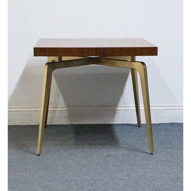 Wood Lexington Furniture Bryant Park Collection 27" Square Accent End Table For Sale - Image 7 of 10