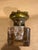 Gold Antique Double Inkwell With Letter Rack For Sale - Image 8 of 8