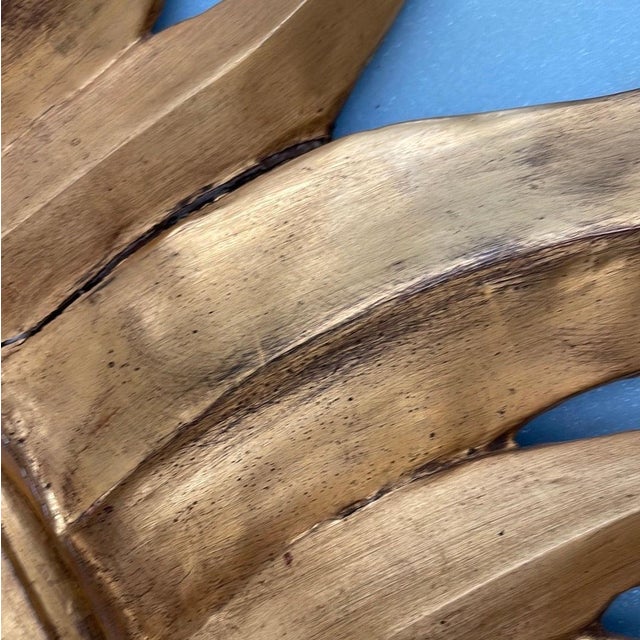 Italian Mid 20th Century Italian Florentine Sunburst With Old Mirror For Sale - Image 3 of 12