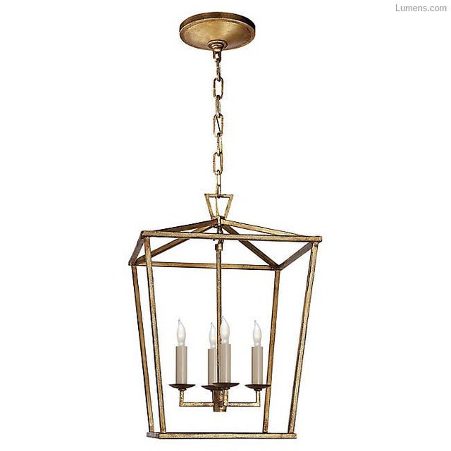 Visual Comfort "Darlana" Large Lantern in Gilded Iron Chairish