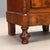 Louis Philippe Bedside Table in Walnut and Walnut Burl For Sale - Image 6 of 9