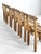 Set of 6 French oak dining chairs by Guillerme et Chambron from the 1960s, 'Thierry' model. I have official proof of...