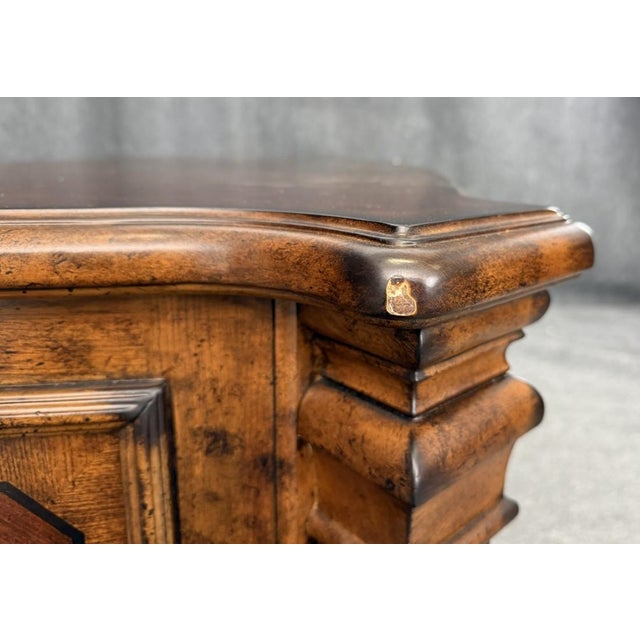 Michael Amini Windsor Court Three Drawer Low Dresser For Sale - Image 10 of 16