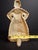 Antique Cast Iron Woman Hands on Hips Doorstop Original Paint 1920s Albany Foundry Americana For Sale - Image 9 of 11
