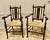 Set of Gothic Carved Oak Carver Chairs For Sale - Image 4 of 7