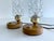 Brown Vintage Bubble Glass Table Lamps, 1970s, Set of 2 For Sale - Image 8 of 14