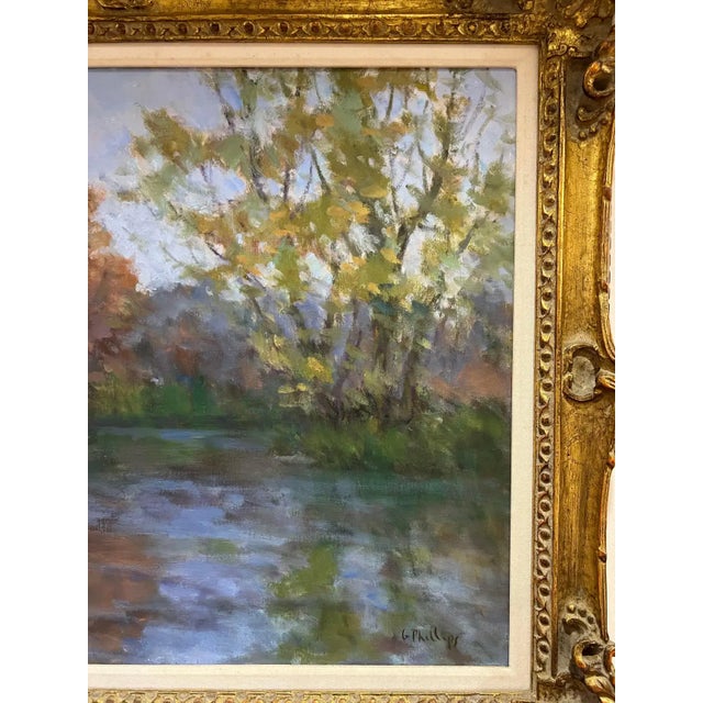 Mid 20th Century Mid 20th Century Impressionist Plein Air Signed Philips For Sale - Image 5 of 12