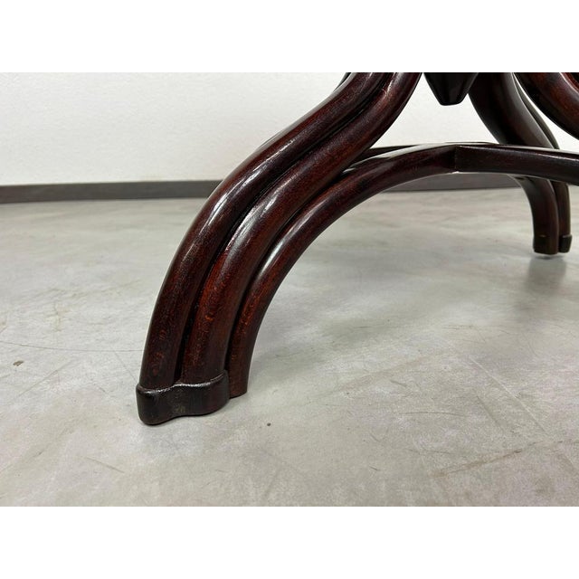 Wood Bentwood Table attributed to Michael Thonet for Thonet, 19th Century For Sale - Image 7 of 10