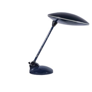 Blue Table Lamp, Italy, 1970s For Sale