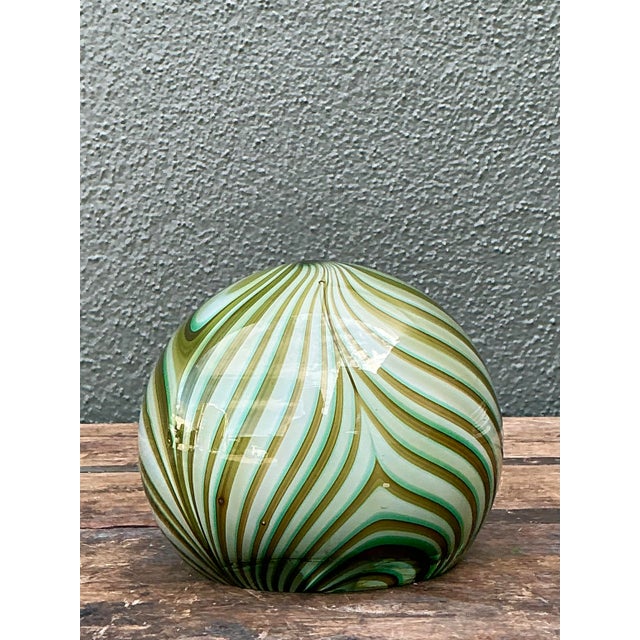 Late 20th Century Vintage Italian Murano Sphere For Sale - Image 5 of 12