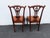 This gorgeous Pair of Dining Chairs is made of wood, solid wood, solid mahogany, and upholstery. This magnificent dining...