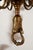 1930s Cast Brass Chandelier Fixture With Cherub For Sale In Los Angeles - Image 6 of 10
