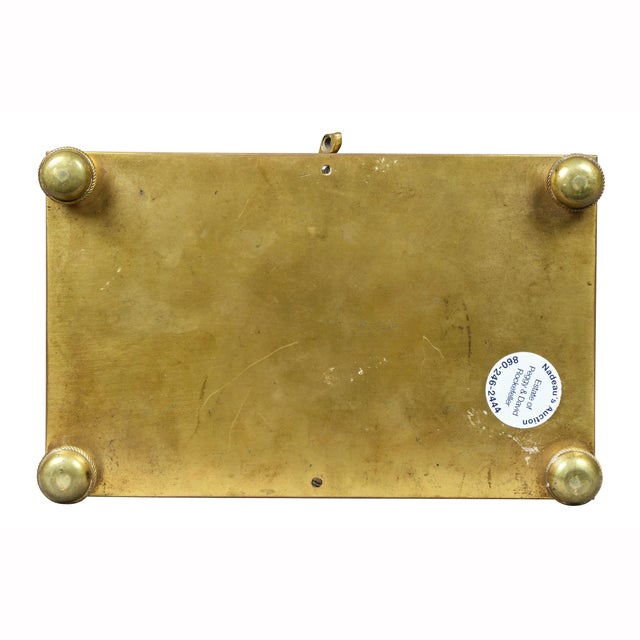 Renaissance Revival Damacened and Bronze Casket For Sale - Image 12 of 13