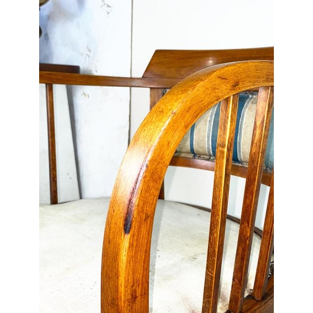 Nr. 13 and Nr. 6213 Sofa and Armchairs by Otto Wagner for Thonet, 1890s, Set of 3 For Sale - Image 9 of 18