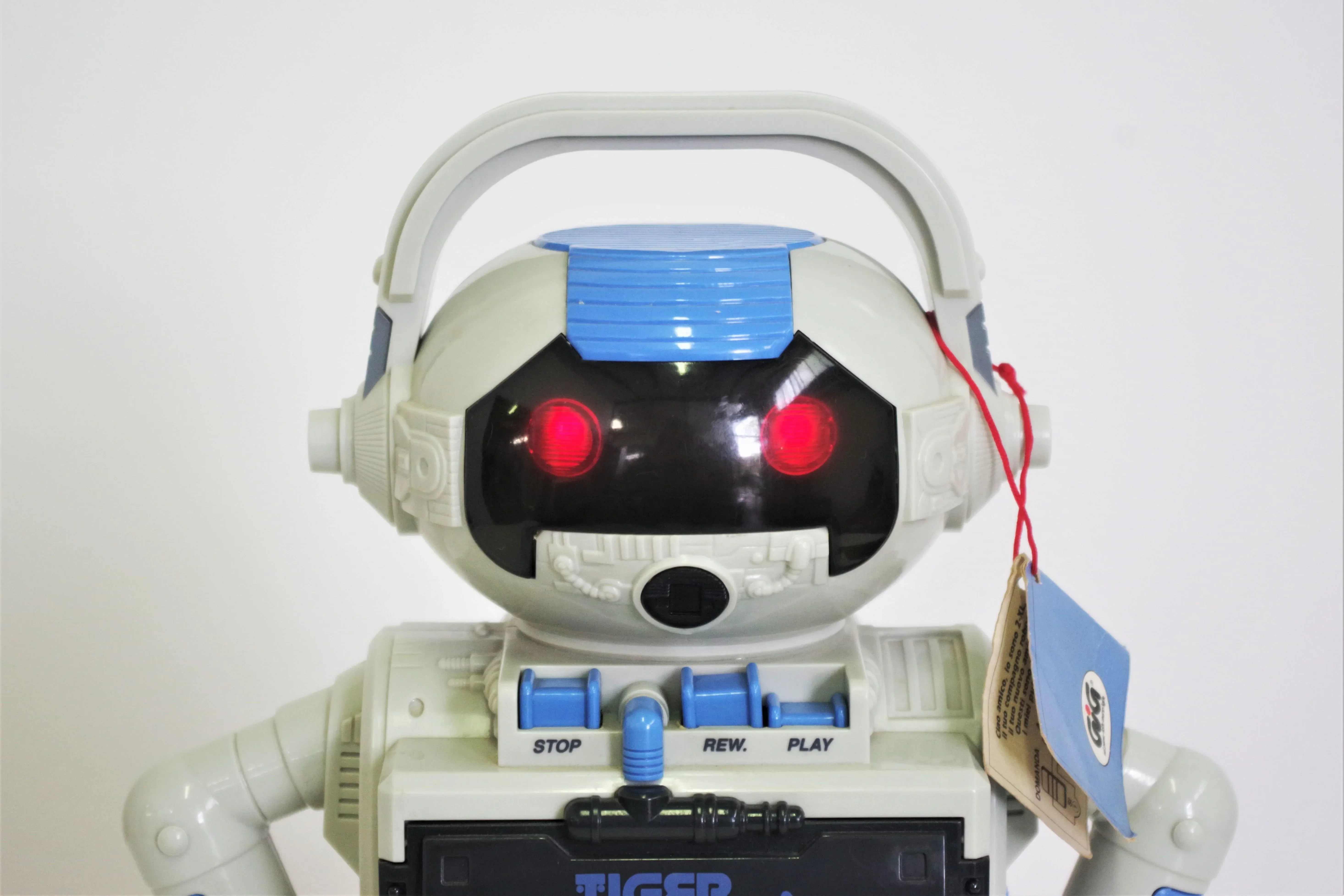 TIGER lecteur cassette en forme de robot (fonctionnant), Vente aux