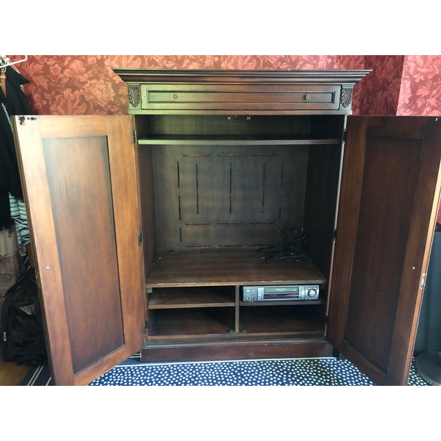 Romweber Television Entertainment Media Center Armoire Chairish