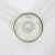 English Vintage Minton by Tiffin Franciscan Juice Glasses With Gold Rim- Set of 8 For Sale - Image 3 of 9