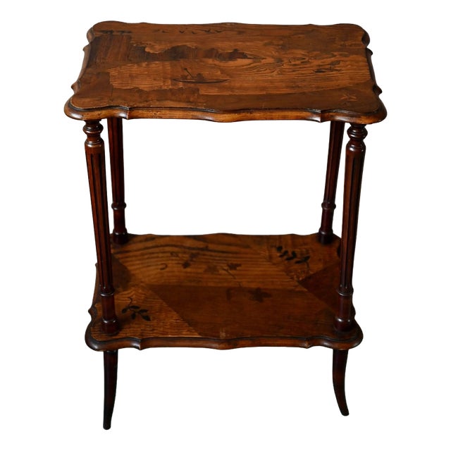 Vintage Wooden Serving Table, 1920s For Sale