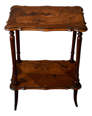 Vintage Wooden Serving Table, 1920s