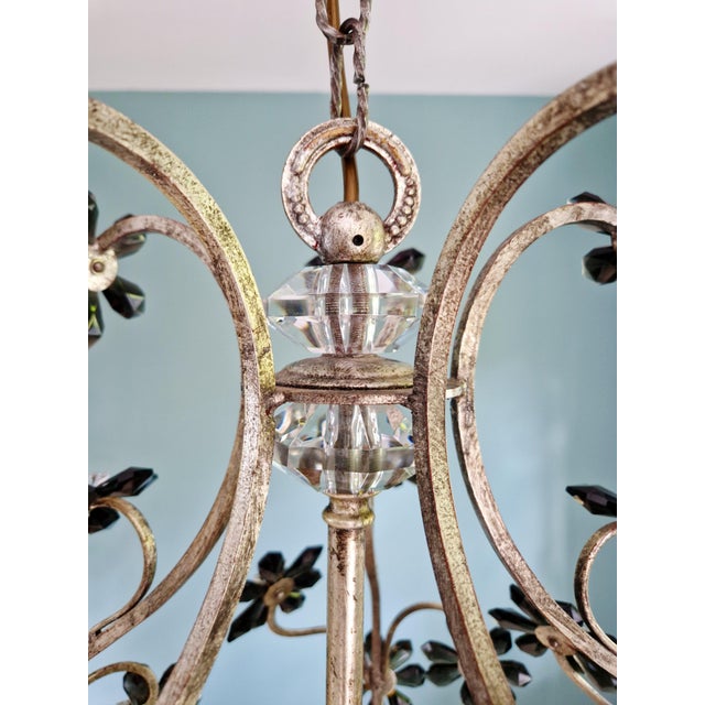 1980s Vintage Italian Chandelier by Banci Firenze, 1970s For Sale - Image 5 of 16