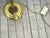 Gold Halogen Floor Lamp in Gold-Plated Brass from Gault, 1980s For Sale - Image 8 of 10