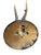 1900 - 1909 Roe Deer Trophy 128 Black Forest Antlers For Sale - Image 5 of 5