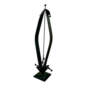 Mario Almaguer, Large Mario Almaguer Cuban Art Welded Painted Steel Abstract Sculpture Modernism, 2005