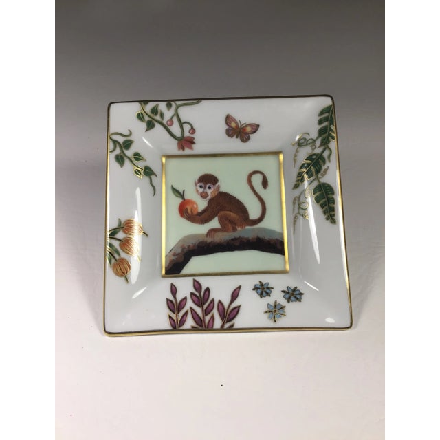 Traditional 2000’s Haviland of France Limoge Mini Monkey Tray For Sale - Image 3 of 8