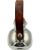Metal Vintage Hermes Paris Silver Plated Pitcher W Leather Handle Barware For Sale - Image 7 of 13