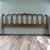 This king size vintage headboard is an elegant balance between Mid-Century Modern simplicity and the romance of French...