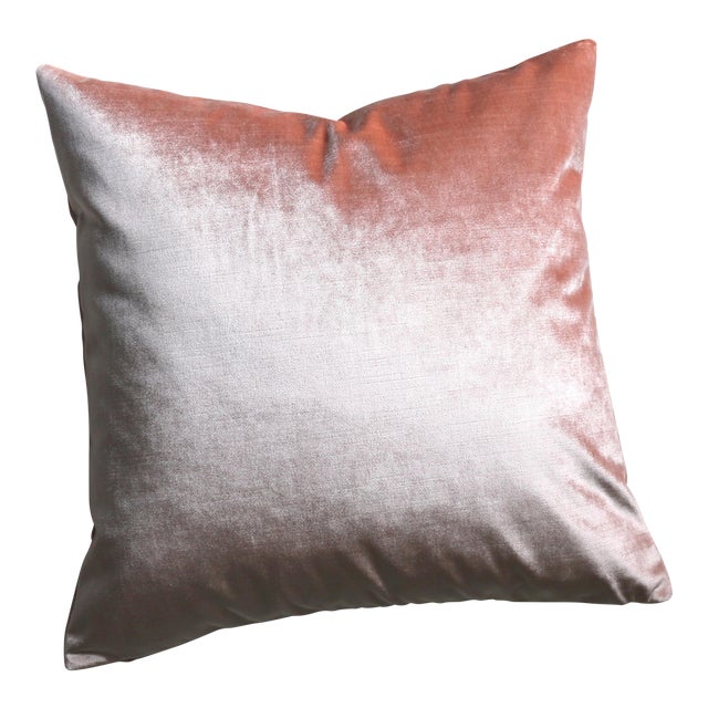Blush Velvet Pillow Cover Chairish