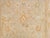Antique Oushak Carpet, Handmade Turkish Oriental Rug, Beige, Taupe, Soft Shrimp For Sale - Image 9 of 13