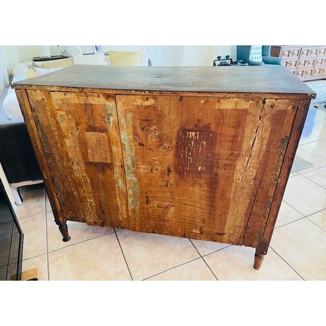 Italian Antique 5 Drawer Chest For Sale - Image 4 of 18