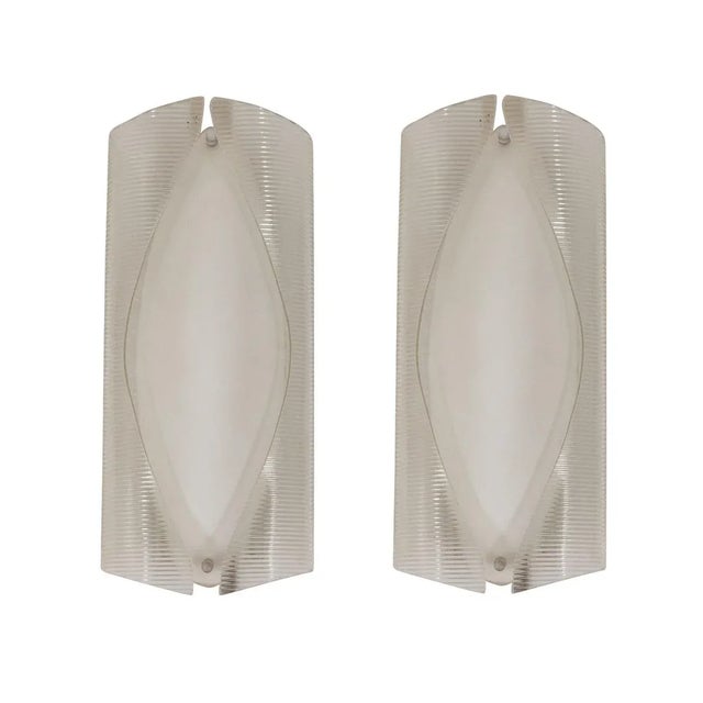 Organic Sculptural Glass Sconces by Marcelo Bessa - a Pair For Sale - Image 9 of 9