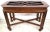 Vintage Mahogany Console Sofa Dining Table Base For Sale - Image 11 of 11