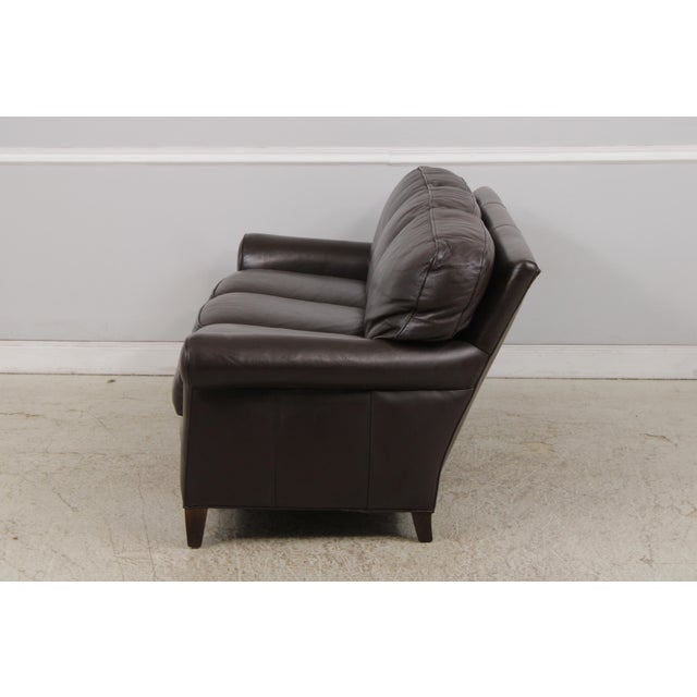 Hancock & Moore Hancock & Moore 3 Seat Leather Sofa For Sale - Image 4 of 15