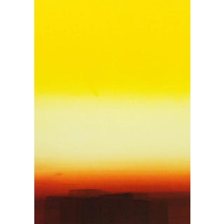 1977 Kristen Gipson Original Abstract Monoprint Original on Paper Unframed For Sale